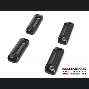 Alfa Romeo 4C Interior Door Handle Trim Set - Carbon Fiber